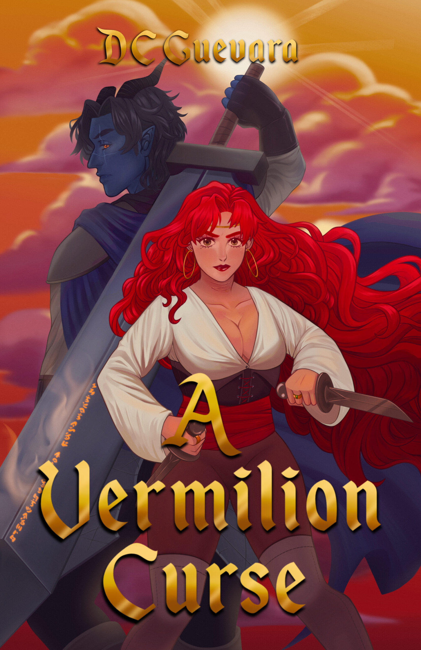A Vermilion Curse by DC Guevara